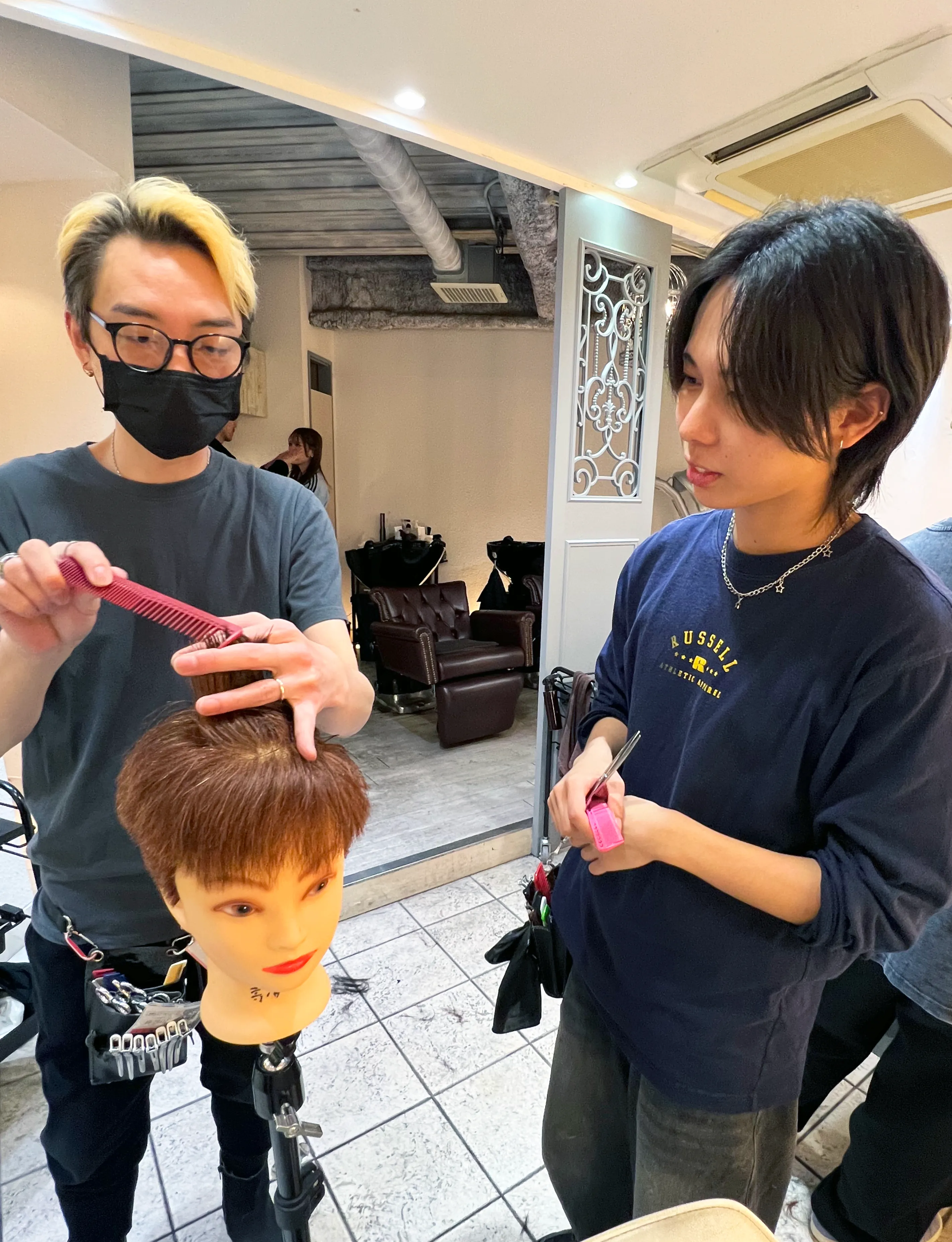 長谷川講師と壽海さん
