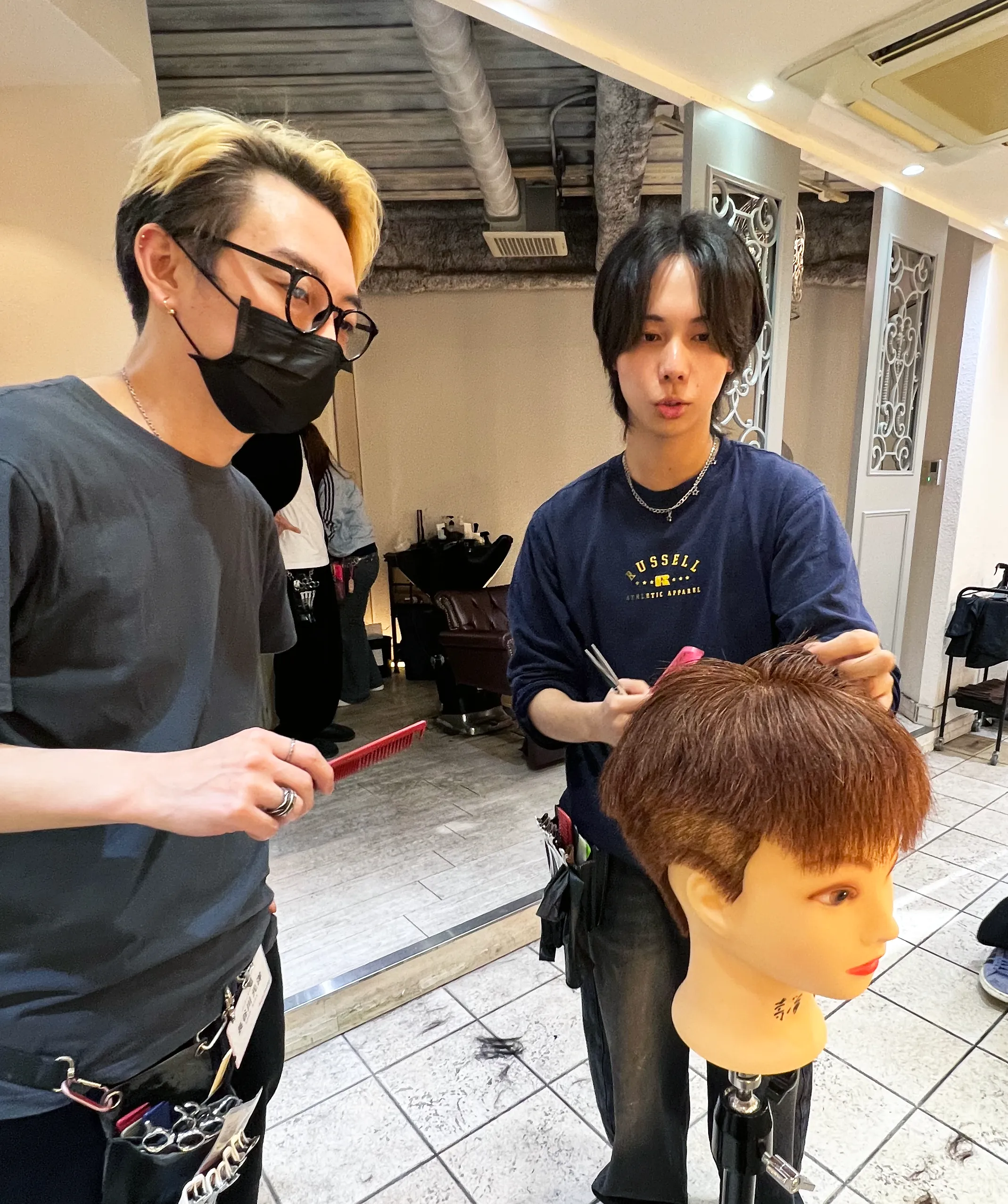 長谷川講師と壽海さん2