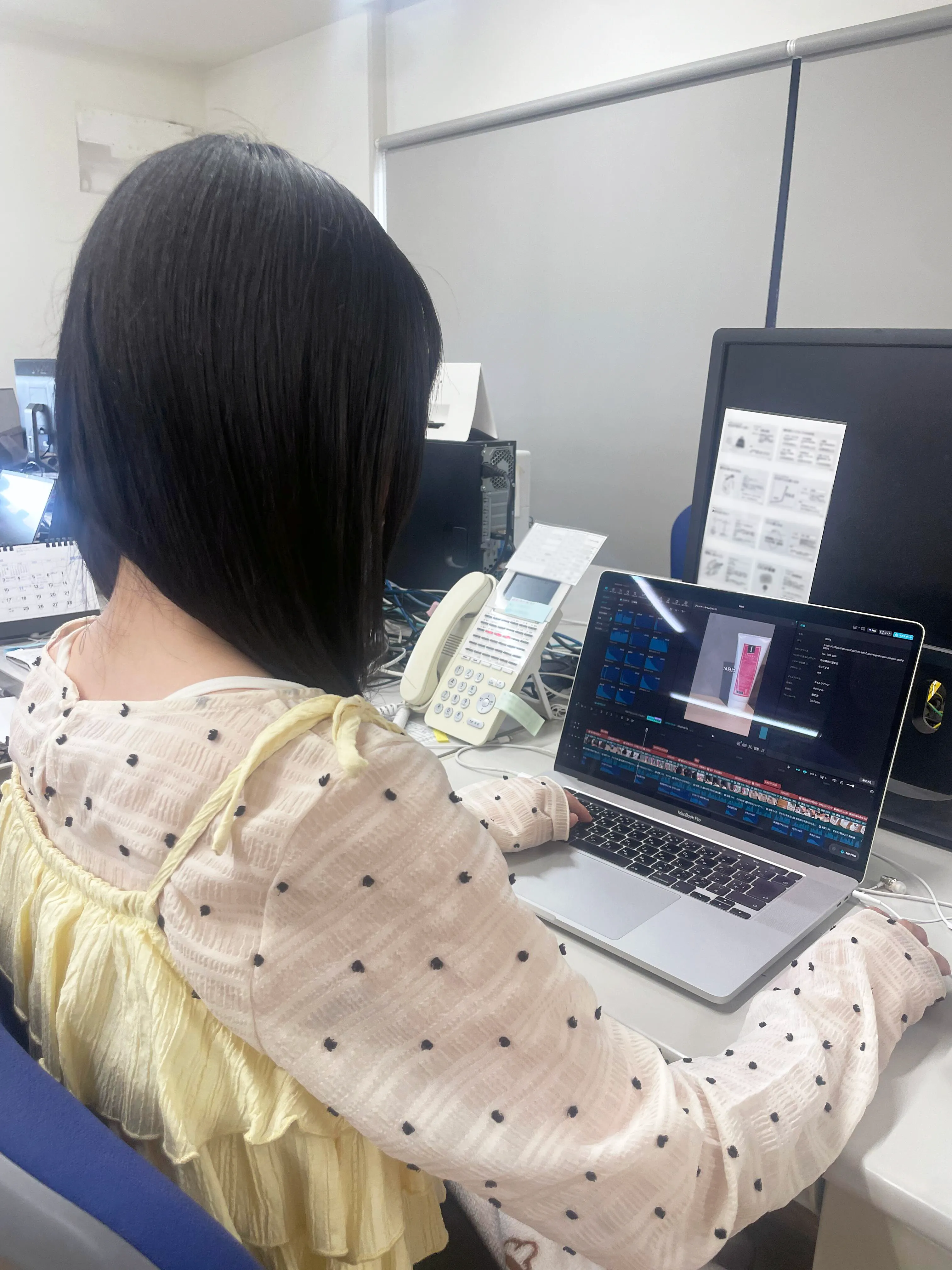 松本さんデスク